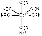 trisodium hexacyanocobaltate Structure