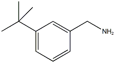 1-(3-tert-butylphenyl)methanamine Structure