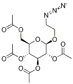 2-Azidoethyl 2,3,4,6-Tetra-O-acetyl-beta-D-glucopyranoside Structure