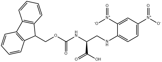 FMOC-DAP(FMOC)-OH Structure