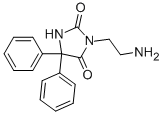 3-(2-아미노에틸)-5,5-디페닐히단토인 구조식 이미지