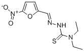 5-Nitro-2-furaldehyde 4,4-diethyl thiosemicarbazone Structure