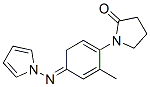 1-(4-Pyrrolizino-2-methylphenyl)-2-pyrrolidone Structure
