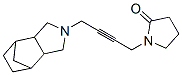 1-[4-(Hexahydro-4,7-methanoisoindolin-2-yl)-2-butynyl]-2-pyrrolidone 구조식 이미지