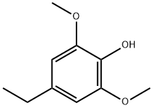Phenol, 4-ethyl-2,6-dimethoxy- 구조식 이미지