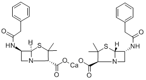 Penicillin, calcium salt Structure
