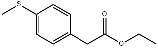 에틸(4-메틸티오페닐)아세테이트 구조식 이미지