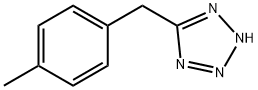1H-테트라졸,5-(P-메틸벤질)- 구조식 이미지