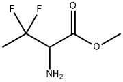 Butanoic acid, 2-amino-3,3-difluoro-, methyl ester (9CI) Structure