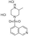 1-(5-이소퀴놀리닐설포닐)-3-메틸-피페라진디하이드로클로라이드 구조식 이미지