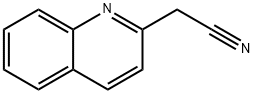 2-(quinolin-2-yl)acetonitrile Structure