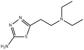 5-(2-DIETHYLAMINO-ETHYL)-[1,3,4]THIADIAZOL-2-YLAMINE Structure