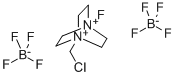 1-ChloroMethyl-4-fluoro-1,4-diazoniabicyclo[2.2.2]octane bis(tetrafluoroborate) Structure