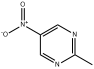 Pyrimidine, 2-methyl-5-nitro- (8CI,9CI) 구조식 이미지