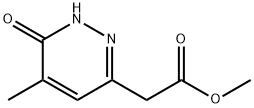 Methyl 2-(5-methyl-6-oxo-1,6-dihydropyridazin-3-yl)acetate 구조식 이미지