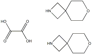 7-oxa-2-azaspiro[3.5]nonane heMioxalate Structure