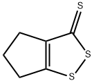 5,6-DIHYDRO-4H-CYCLOPENTA-1,2-디티올-3-티온 구조식 이미지
