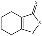 4,5,6,7-테트라히드로-벤조[1,2]디티올-3-티온 구조식 이미지