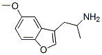 1-(5-Methoxybenzofuran-3-yl)-2-aminopropane Structure