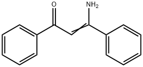 1,3-Diphenyl-3-amino-2-propene-1-one Structure