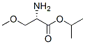 Serine,  O-methyl-,  1-methylethyl  ester Structure