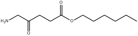 5-aminolevulinic acid hexyl ester Structure