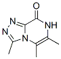 1,2,4-Triazolo[4,3-a]pyrazin-8(7H)-one,3,5,6-trimethyl-(9CI) Structure
