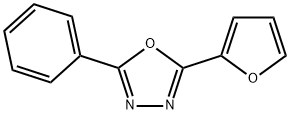 2-(2-furyl)-5-phenyl-1,3,4-oxadiazole  Structure