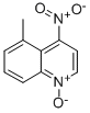 5-METHYL-4-NITROQUINOLINE-1-OXIDE Structure