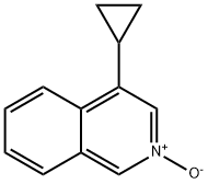 Isoquinoline, 4-cyclopropyl-, 2-oxide 구조식 이미지