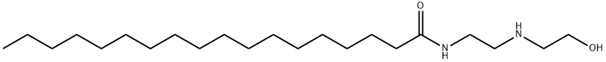 N-[2-[(2-hydroxyethyl)amino]ethyl]stearamide  Structure