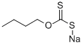 Sodium O-butyldithiocarbonate Structure