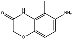 6-AMINO-5-METHYL-2H-BENZO[B][1,4]OXAZIN-3(4H)-ONE Structure