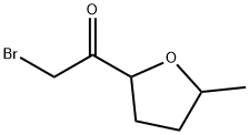 Ethanone, 2-bromo-1-(tetrahydro-5-methyl-2-furanyl)- (9CI) Structure