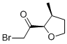 Ethanone, 2-bromo-1-(tetrahydro-3-methyl-2-furanyl)-, (2R-cis)- (9CI) Structure