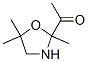 Ethanone, 1-(2,5,5-trimethyl-2-oxazolidinyl)- (9CI) Structure