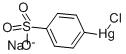 4-(ChloroMercuri)benzenesulfonic Acid SodiuM Salt 구조식 이미지