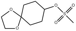 1,4-DIOXASPIRO[4.5]DECAN-8-YL METHANESULFONATE 구조식 이미지