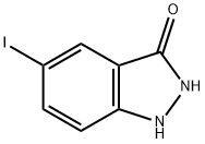 3-HYDROXY-5-IODO (1H)INDAZOLE Structure