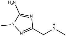 s-Triazole, 3-amino-5-[(dimethylamino)methyl]- (8CI) Structure