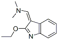 메탄아민,1-(2-에톡시-3H-인돌-3-일리덴)-N,N-디메틸-,(Z)-(9CI) 구조식 이미지