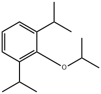 PROPOFOL RELATED COMPOUND C (50 MG) (2,6-DIISOPROPYLPHENYL ISOPROPYLETHER) Structure