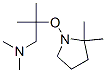 1-[2-(Dimethylamino)-1,1-dimethylethoxy]-2,2-dimethylpyrrolidine Structure