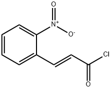 (2E)-3-(2-nitrophenyl)acryloyl chloride Structure