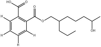 Monopropylheptylphthalate 6-Hydroxy-d4 Structure