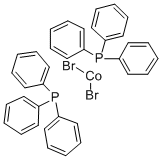 DIBROMOBIS(TRIPHENYLPHOSPHINE) COBALT(II) Structure