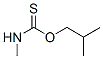 O-isobutyl-N-methylthionocarbamate Structure