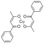 COPPER(II) BENZOYLACETONATE 구조식 이미지