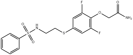 2,6-DIFLUORO-4-[2-(PHENYLSULFONYLAMINO)E Structure
