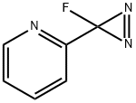 Pyridine, 2-(3-fluoro-3H-diazirin-3-yl)- (9CI) Structure